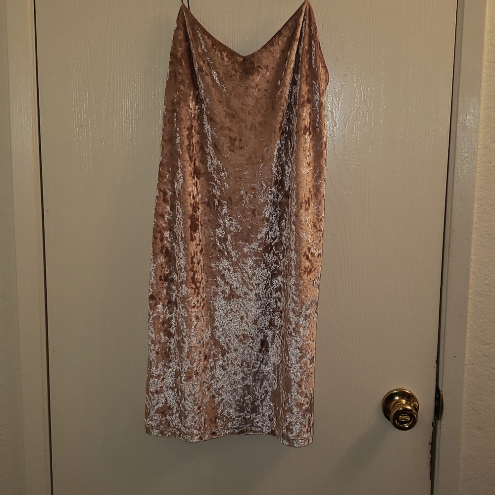Pale pink dress